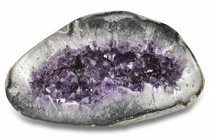 Sparkly, Purple Amethyst Geode - Uruguay #276803